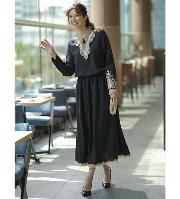 BELLUNA（ベルーナ）の「ケミカルレースセットアップ（セットアップ）」｜詳細画像