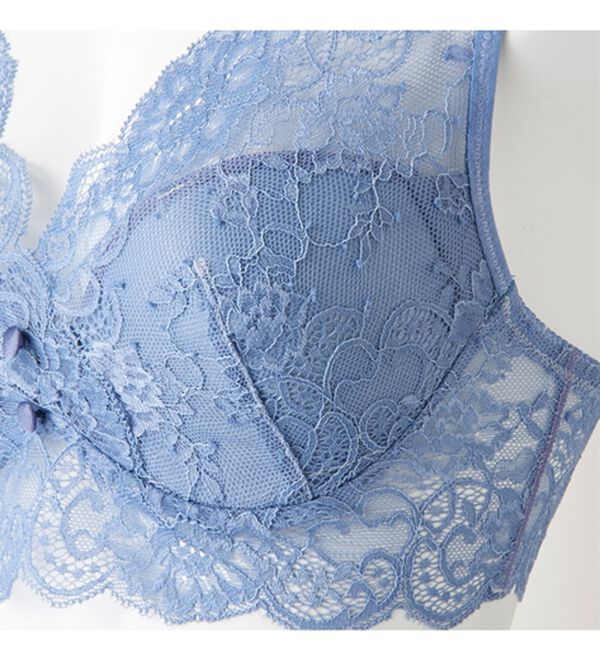 YU'NOW（ユナウ）の「リラックスレーシーブラレット＆ショーツセット（ブラジャー＆ショーツセット）」｜詳細画像