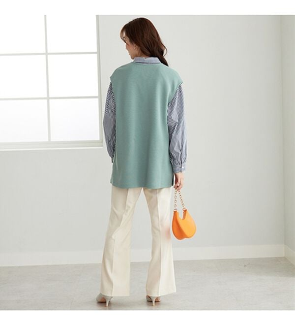 BELLUNA（ベルーナ）の「ポケット付ベストアンサンブル（アンサンブル）」｜詳細画像