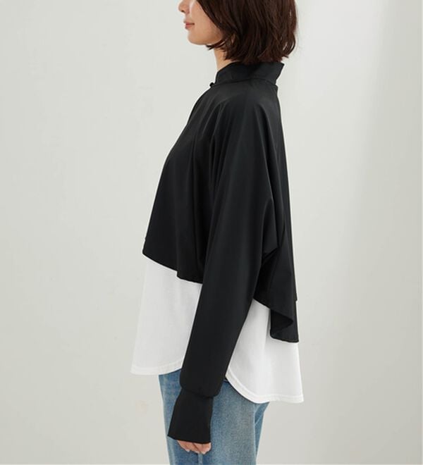 BELLUNA（ベルーナ）の「ヒンヤリ爽快！スタンド衿ボレロ（その他カーディガン）」｜詳細画像