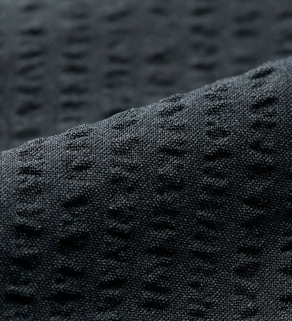 「＜ハッシュパピー・ゴルフ＞総柄ロゴパネル切替ポロシャツ（メンズポロシャツ）」｜詳細画像