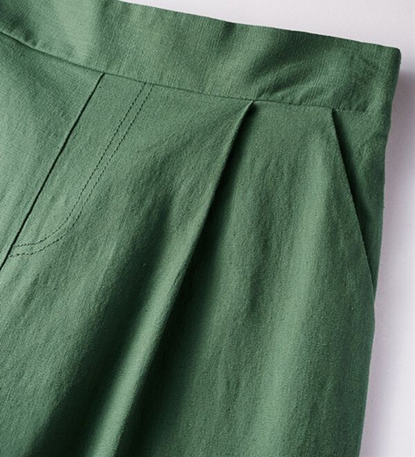 ルフラン（ルフラン）の「【３本組】裾すっきりゆったりワイドパンツ（ワイドパンツ・ガウチョ）」｜詳細画像