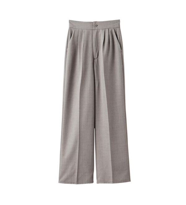 GeeRA（ジーラ）の「２ＷＡＹハイウエストスラックスパンツ（フルレングスパンツ）」｜詳細画像