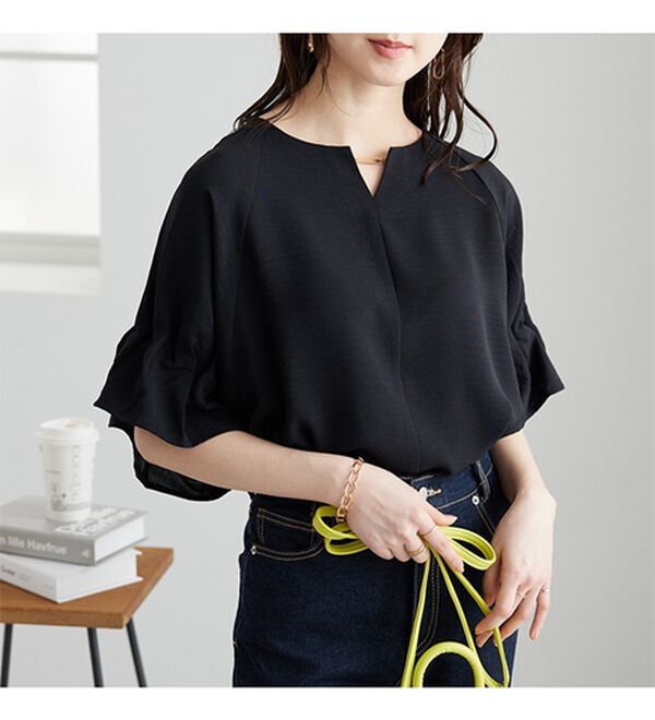 GeeRA（ジーラ）の「３ＷＡＹタックドルマンブラウス（ブラウス）」｜詳細画像