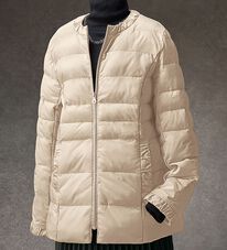 BELLUNA（ベルーナ）の「美ラクるストレッチ軽やか中わたジャケット（ショートコート）」