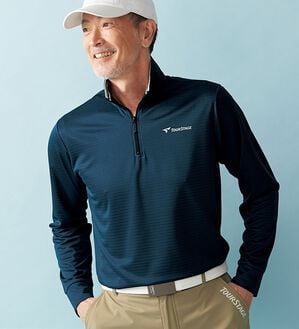 「【３色組】＜ツアーステージ＞シャドーボーダーポロシャツ（メンズポロシャツ）」｜詳細画像