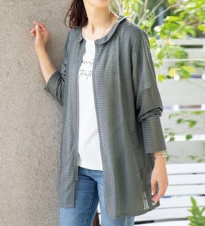 ルフラン（ルフラン）の「風が通る涼やかジャケット（その他ジャケット）」｜詳細画像