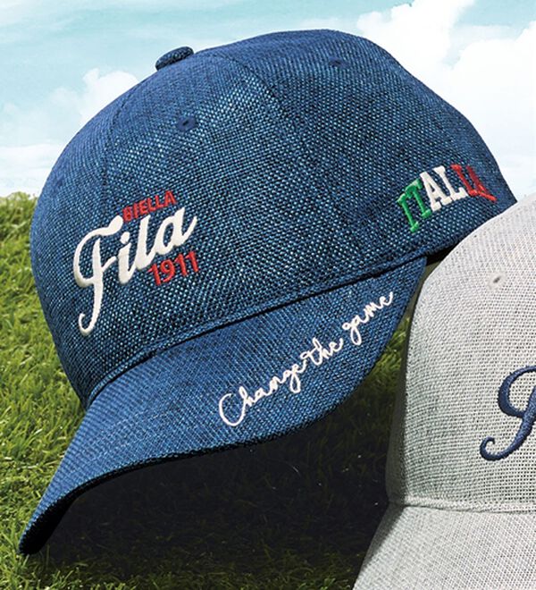 「＜フィラ＞大人のスポーティデザインキャップ（メンズ帽子）」｜杢ネイビー