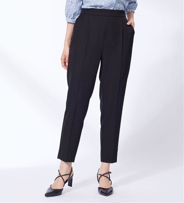 BELLUNA（ベルーナ）の「サラサラ美脚テーパードパンツ（テーパードパンツ）」｜詳細画像