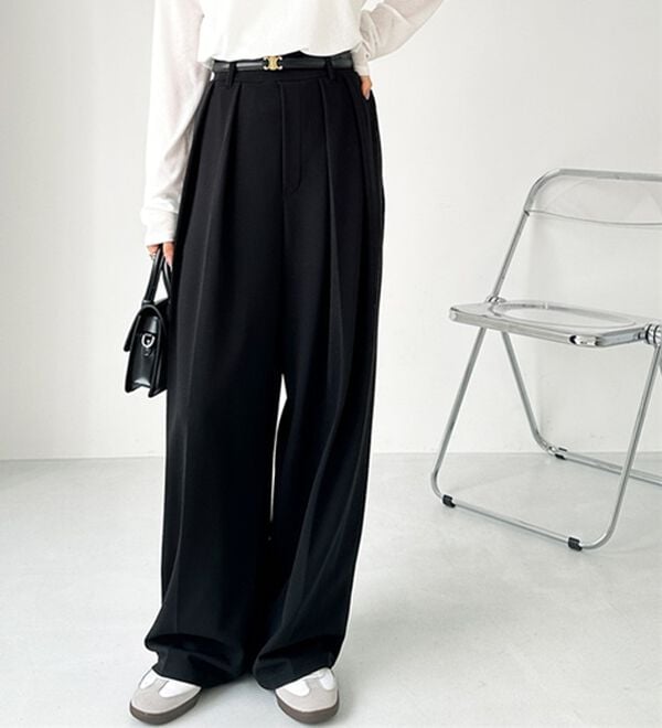 GeeRA（ジーラ）の「インタックスラックスワイドパンツ（フルレングスパンツ）」｜詳細画像