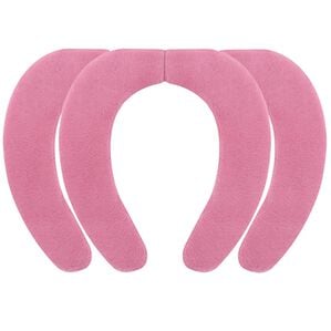 「おくだけふんわり便座シート　２組セット（便座カバー）」｜プレミアムローズ