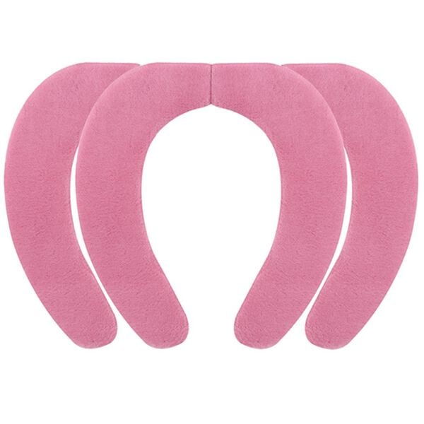 「おくだけふんわり便座シート　２組セット（便座カバー）」｜プレミアムローズ