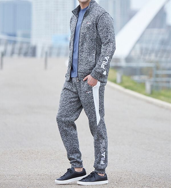 「＜フィラ＞ニットフリースアクティブスーツ（メンズルームウェア）」｜詳細画像