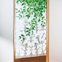 「風水カラーレースのれん（のれん・間仕切り・カフェカーテン）」