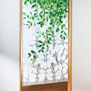 「風水カラーレースのれん（のれん・間仕切り・カフェカーテン）」｜詳細画像