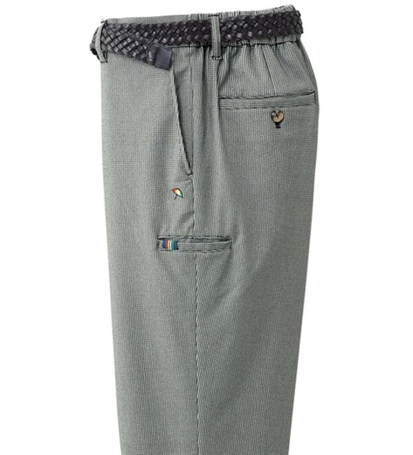 「＜アーノルド　パーマー＞ヒンヤリ冷感ストレッチパンツ（メンズフルレングスパンツ）」｜チドリ