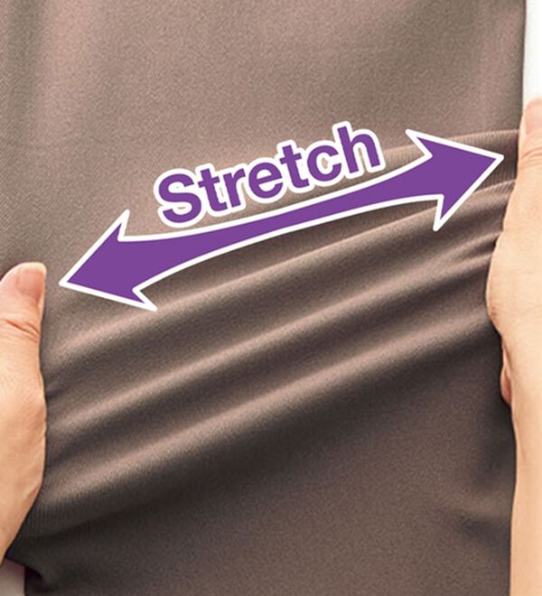 BELLUNA（ベルーナ）の「蓄熱中わたで暖か！すっきり細見えパンツ（フルレングスパンツ）」｜詳細画像