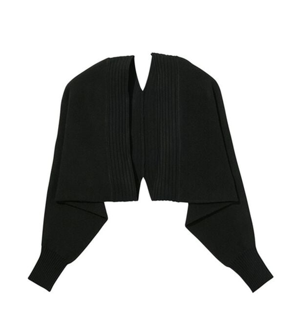 GeeRA（ジーラ）の「ふんわり柔らかニットボレロカーディガン（ニットカーディガン）」｜詳細画像