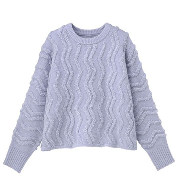 RANAN（ラナン）の「ショート丈ループニットプルオーバー（ニット・セーター）」｜詳細画像