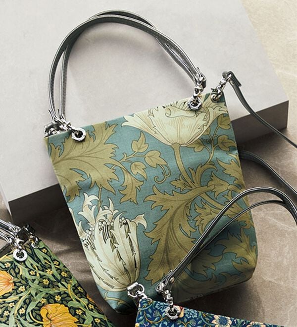 ルフラン（ルフラン）の「＜ベストオブモリス＞ショルダーにもなる手提げバッグ（トートバッグ）」｜グレー系