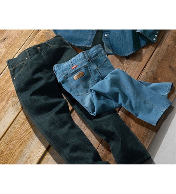 「＜ラングラー＞麻入り本格デニム（メンズデニムパンツ）」｜詳細画像