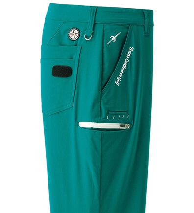 「＜トランスコンチネンツゴルフ＞ポケット便利なストレッチゴルフパンツ（メンズフルレングスパンツ）」
