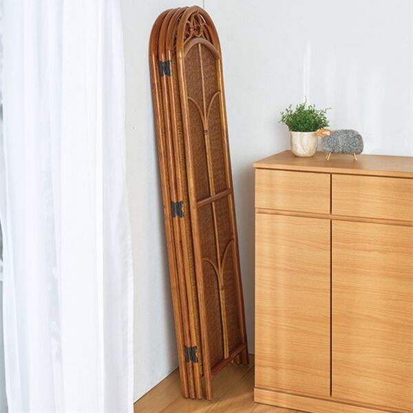 「籐間仕切りスクリーン（その他日用品）」｜詳細画像