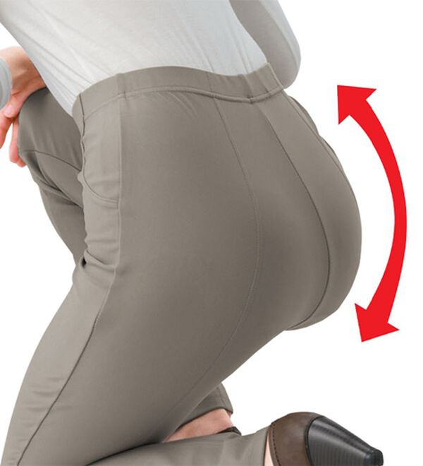 ルフラン（ルフラン）の「【３本組】日本製シルクのようななめらかパンツ（フルレングスパンツ）」｜詳細画像