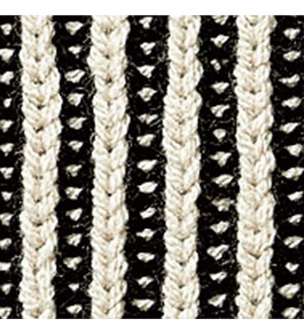 BELLUNA（ベルーナ）の「ストライプジャカード切替チュニック（チュニック）」｜詳細画像