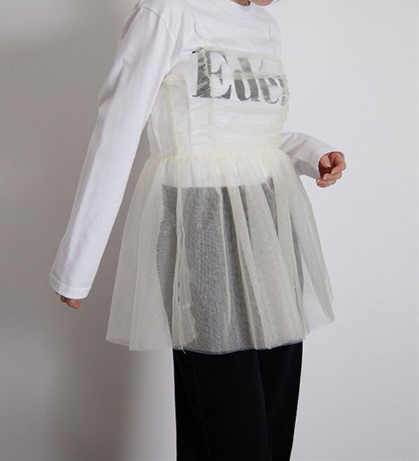 RANAN（ラナン）の「ラメチュールビスチェ（ブラウス）」｜詳細画像