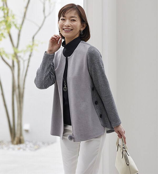 ペルージャ　リブジャケット　L① ペルージャ リブジャケット L① 【公式通販】