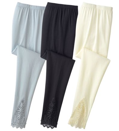 LAVIENNE（ラヴィエンヌ）の「【３色組】おしゃレギンス（靴下・ストッキング）」