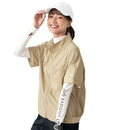 BELLUNA（ベルーナ）の「【UNDOVE】袖が取り外せる！はっ水パーカー（ブルゾン）」