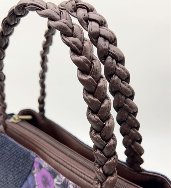 BELLUNA（ベルーナ）の「＜京都三昌＞花柄チュール３層手提げ（ハンドバッグ）」｜詳細画像