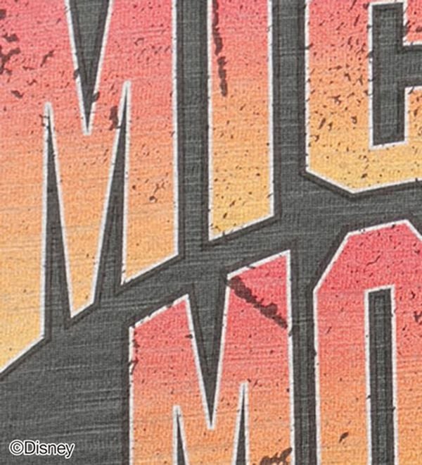 BELLUNA（ベルーナ）の「＜Ｄｉｓｎｅｙ＞キャラクタープリントヴィンテージ風Ｔシャツ（チュニック）」｜詳細画像