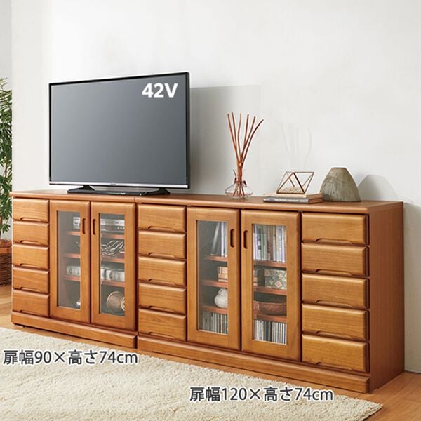 「日本製多サイズリビングボード（チェスト・タンス）」｜詳細画像