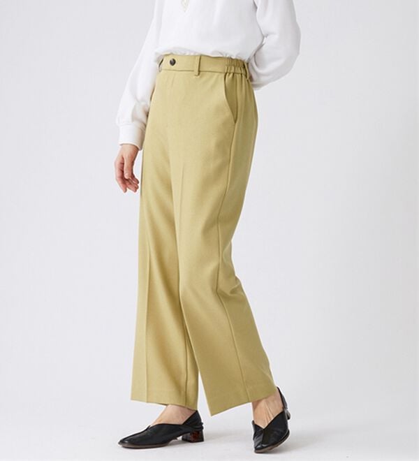 BELLUNA（ベルーナ）の「【Ｗｏｏｌｉｓｈ】美脚ワイドパンツ（ワイドパンツ・ガウチョ）」｜詳細画像