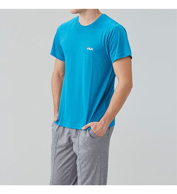 「＜フィラ＞ドライメッシュシャツ半袖・袖無し（メンズＴシャツ）」｜詳細画像
