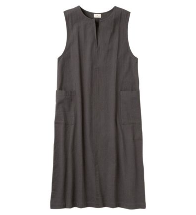 Viola e Viola（ヴィオラ エ ヴィオラ）の「綿１００％キーネックジャンパースカート（ジャンパースカート）」