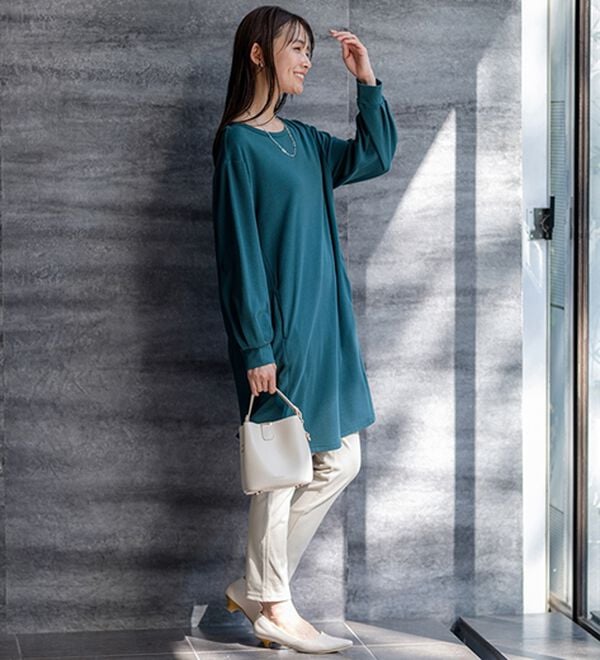 BELLUNA（ベルーナ）の「美ストレッチ素材レギンスパンツ（スパッツ・レギンス）」｜詳細画像