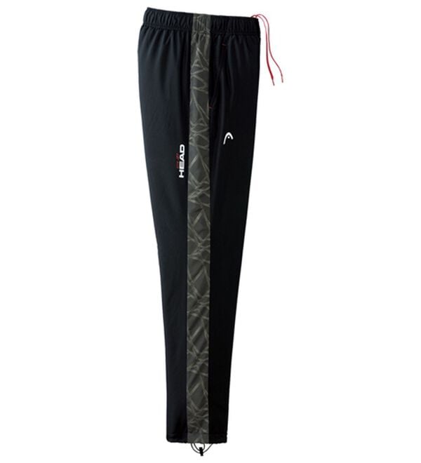 「＜ヘッド＞裏フリースアクティブシャカパンツ（メンズフルレングスパンツ）」｜ブラック