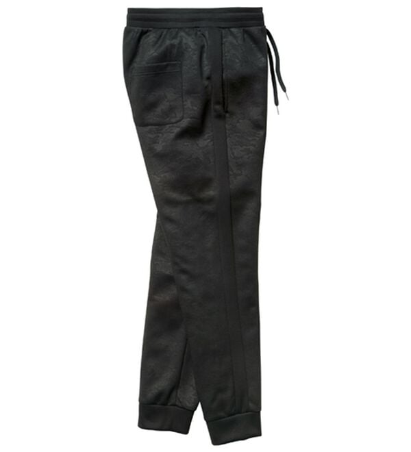 「迷彩イージージョガーパンツ（メンズイージーパンツ）」｜ブラック