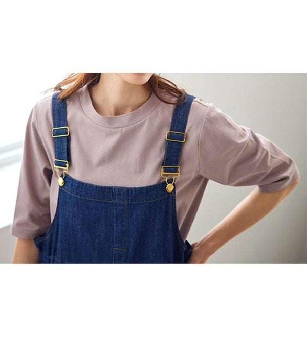 BELLUNA（ベルーナ）の「綿１００％抗菌防臭汗ジミ対策プルオーバー（カットソー）」｜詳細画像