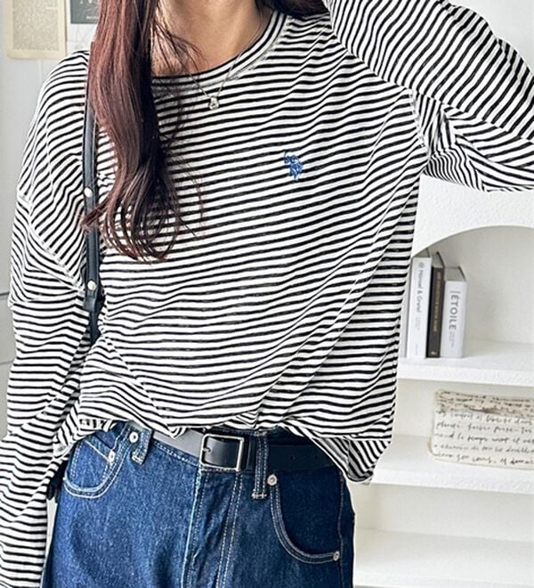 GeeRA（ジーラ）の「【Ｕ．Ｓ．ＰＯＬＯ　ＡＳＳＮ．】スラブシアーロンＴ（Tシャツ）」｜詳細画像