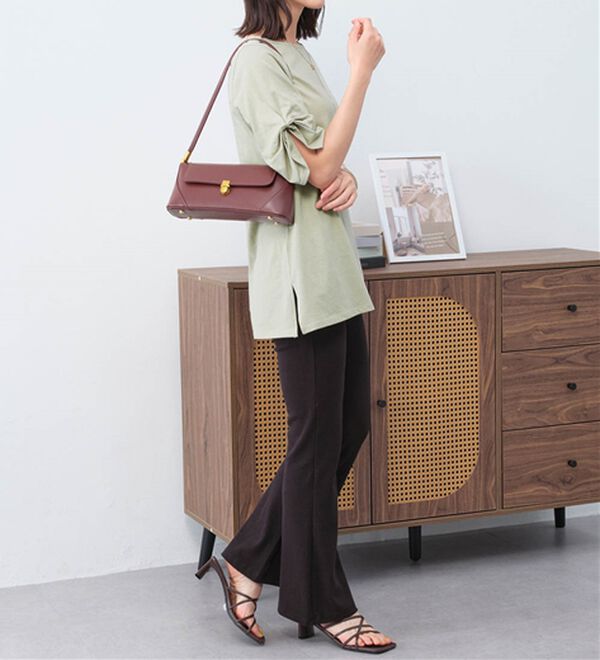 Viola e Viola（ヴィオラ エ ヴィオラ）の「綿１００％袖タックチュニック（チュニック）」｜詳細画像