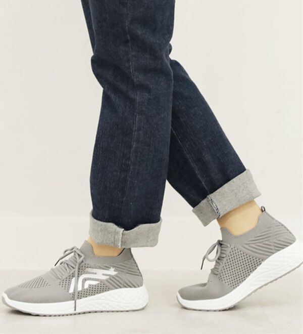 BELLUNA（ベルーナ）の「サイドポイント軽量ニットスニーカー（スニーカー）」｜詳細画像