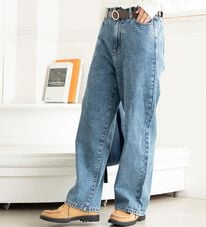 A HAPPY MARILYN（アハッピーマリリン）の「【Ｍ～７Ｌ】美脚＆美尻が叶う！優勝ワイドパンツ（ワイドパンツ・ガウチョ）」