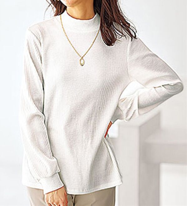 BELLUNA（ベルーナ）の「上品シャギー素材ベストアンサンブル（アンサンブル）」｜詳細画像