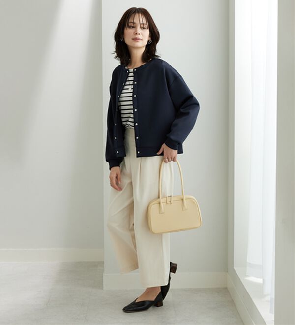 BELLUNA（ベルーナ）の「きれい見えスナップボタンカーディガン（ニットカーディガン）」｜詳細画像