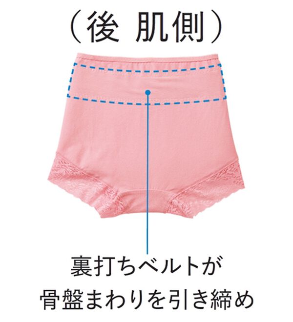 LAVIENNE（ラヴィエンヌ）の「骨盤シェイプの素敵ショーツ単品（ショーツ）」｜詳細画像